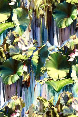 油画华亿平台印花华亿平台图片