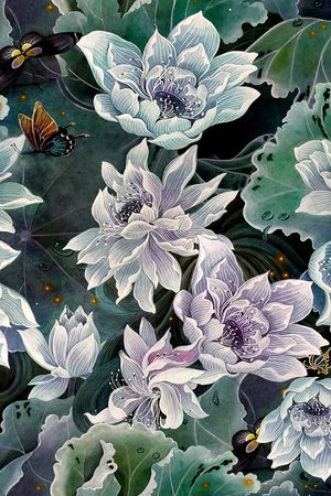 油画华亿平台印花华亿平台图片