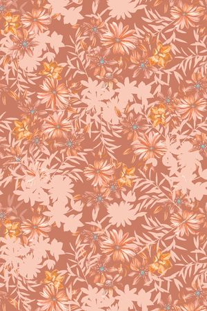 复古印花华亿平台图片