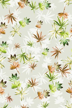 小清新印花华亿平台图片