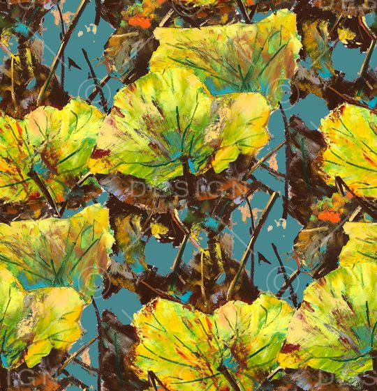 荷花印花华亿平台图片