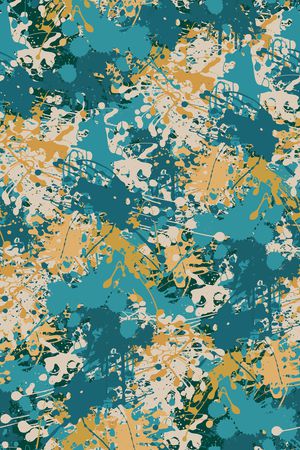 抽象男装印花华亿平台图片