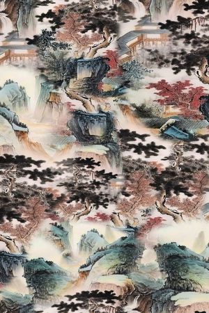 香云纱印花华亿平台图片