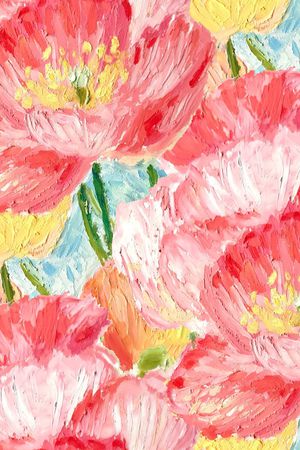 虞美人印花华亿平台图片