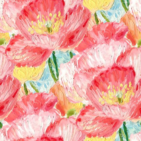 虞美人印花华亿平台图片