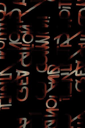 字母印花华亿平台图片