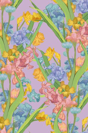 年轻女性印花华亿平台图片