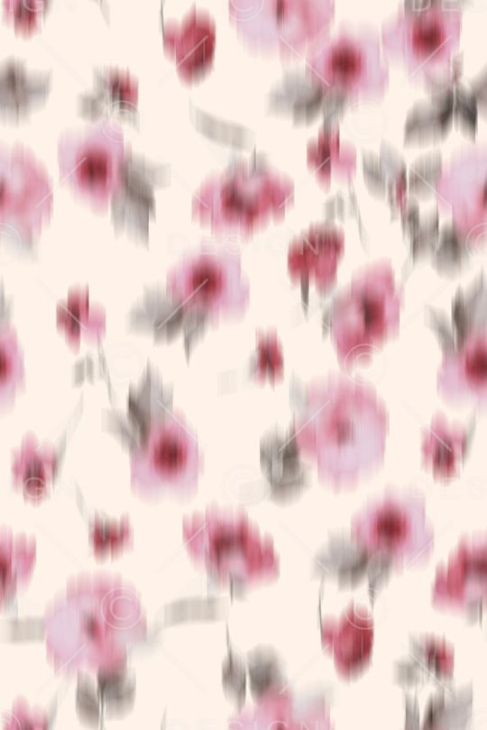 抽象花卉印花华亿平台图片