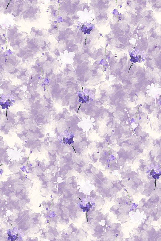 抽象花卉印花华亿平台图片