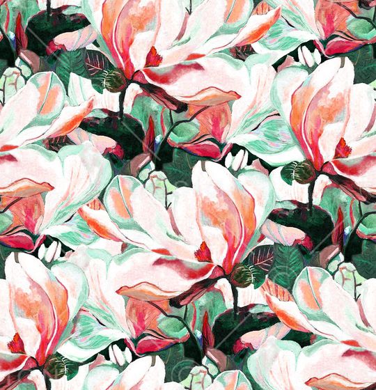 牡丹印花华亿平台图片