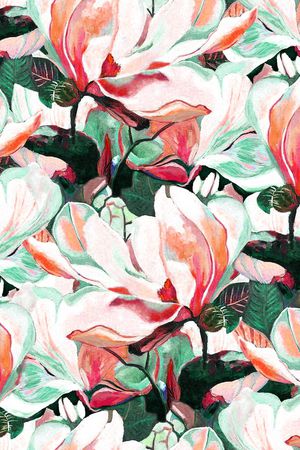 牡丹印花华亿平台图片