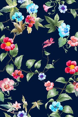 水彩印花华亿平台图片