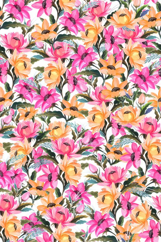 小清新印花华亿平台图片