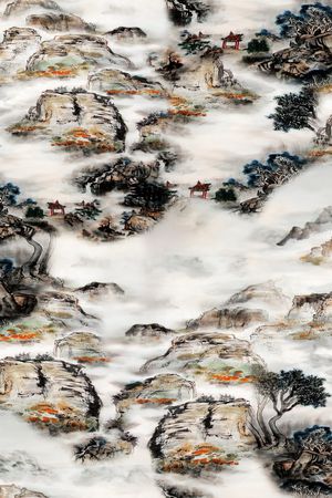 香云纱印花华亿平台图片