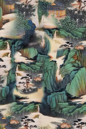 香云纱印花华亿平台图片