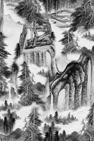 香云纱印花华亿平台图片