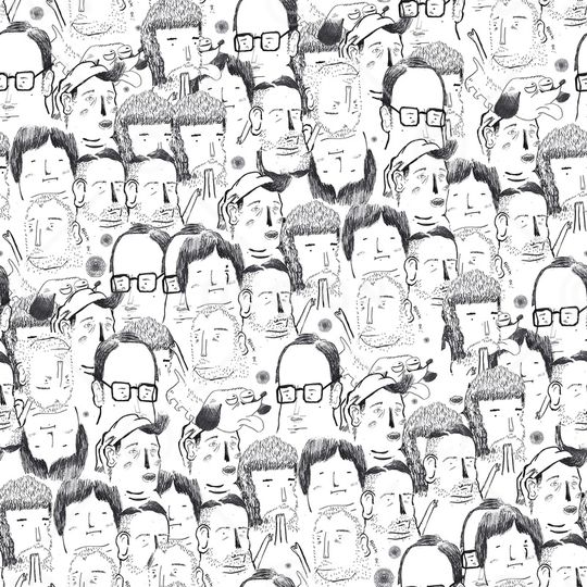 卡通人物印花华亿平台图片