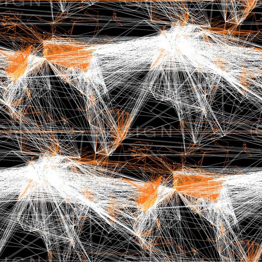 线条画印花华亿平台图片