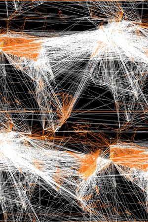 线条画印花华亿平台图片