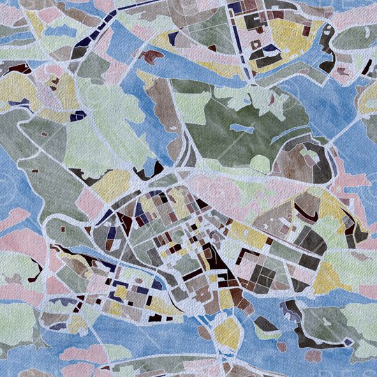 地图印花华亿平台图片