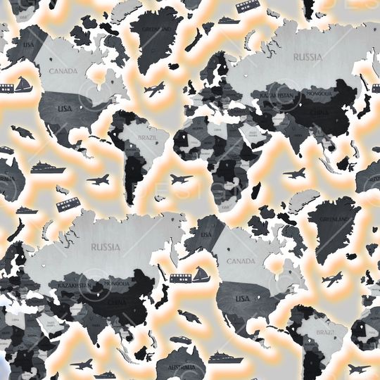 地图印花华亿平台图片