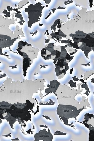 地图印花华亿平台图片