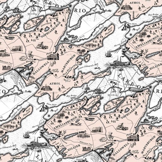 地图印花华亿平台图片