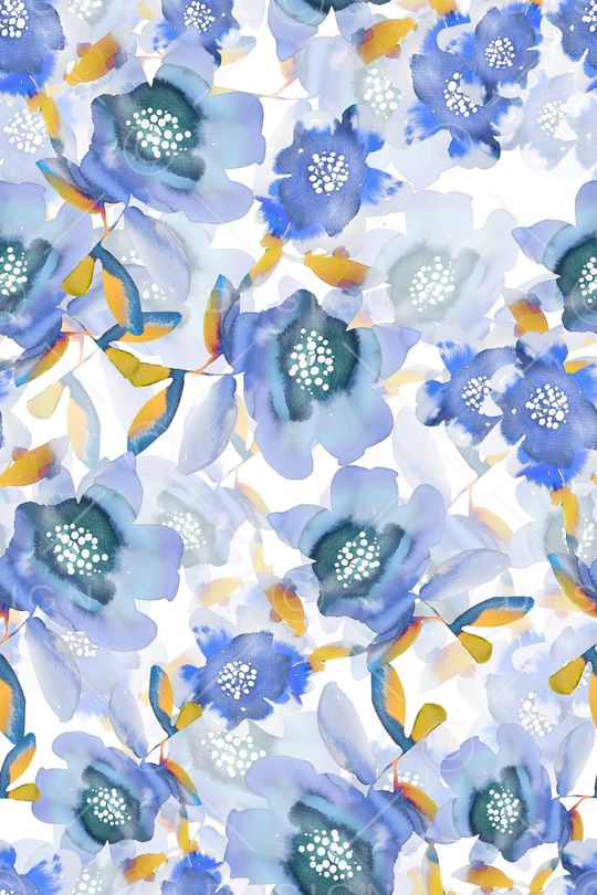 小清新印花华亿平台图片