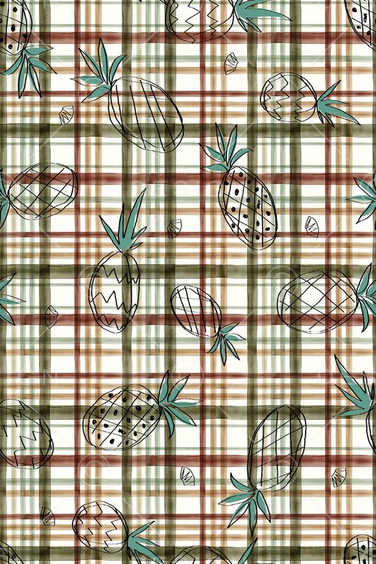 格子印花华亿平台图片