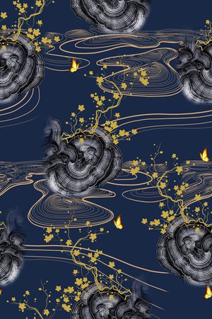 香云纱印花华亿平台图片