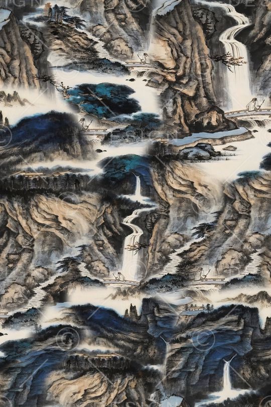 香云纱印花华亿平台图片