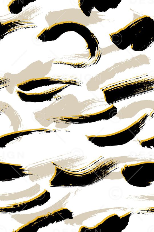 黑白条纹印花华亿平台图片