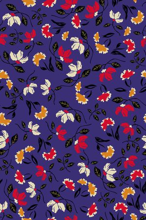 满版散花印花华亿平台图片