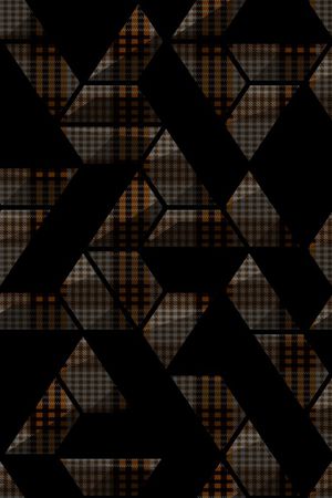 几何印花华亿平台图片