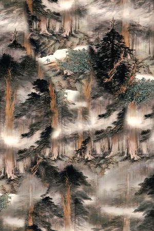 香云纱印花华亿平台图片