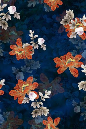 旗袍印花华亿平台图片