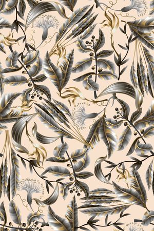 植物印花华亿平台图片