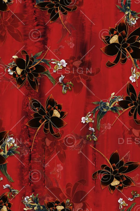 旗袍印花华亿平台图片