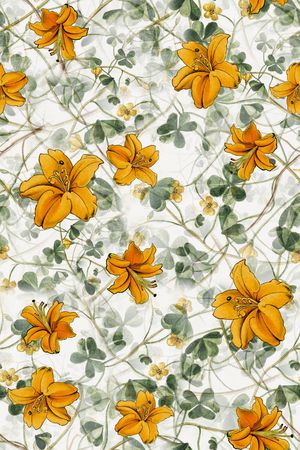 年轻女性印花华亿平台图片