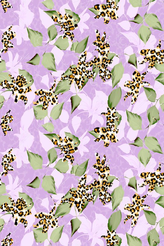 春夏华亿平台印花华亿平台图片