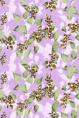 春夏华亿平台印花华亿平台图片