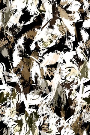 字母印花华亿平台图片