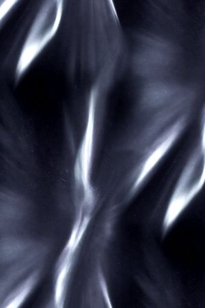 黑底花卉印花华亿平台图片