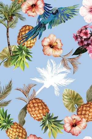 菠萝印花华亿平台图片