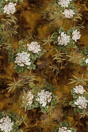 旗袍印花华亿平台图片