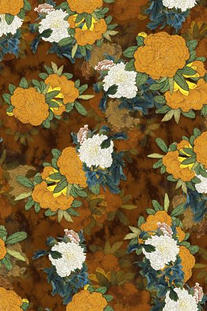 旗袍印花华亿平台图片