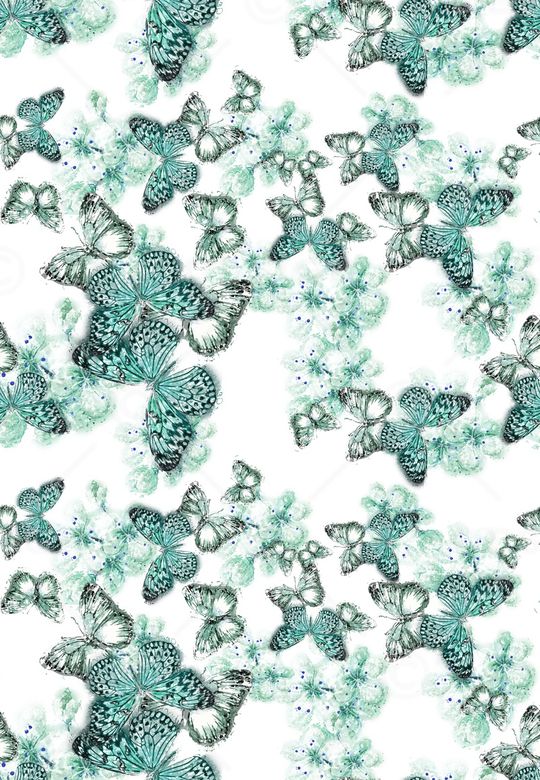 水彩印花华亿平台图片