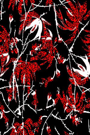 春夏华亿平台印花华亿平台图片