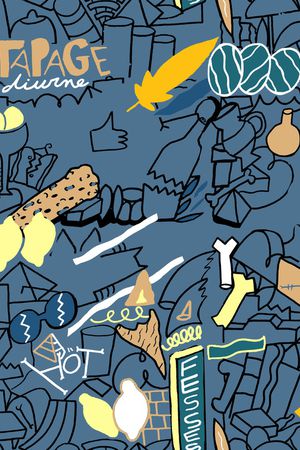 线条印花华亿平台图片