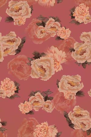 绿植树叶印花华亿平台图片